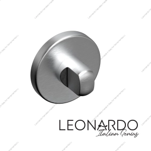 Завёртка круглая WC Матовый хром