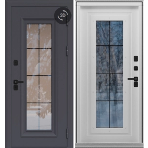 Входная уличная дверь Аляска грей