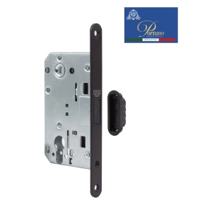 Дверной замок магнитный под цилиндр Portuno PM-10.03 Черный