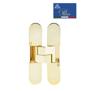 Скрытые петли Portuno H.30.06 PVD Полированное золото