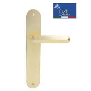 Дверная ручка на планке PORTUNO Onyx 623.07PL Матовое золото