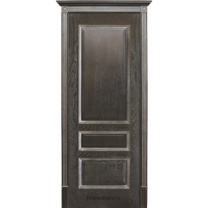 Дверь Вист Вена ПГ (черная патина)