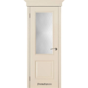 Дверь Вист Версаль стекло Классик (патина ваниль)