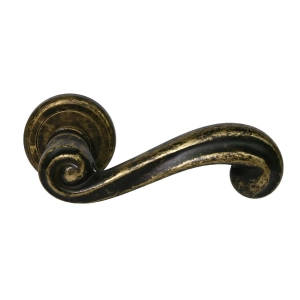 Дверная ручка Morelli Luxury PLAZA OBA Античная бронза