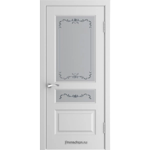 Дверь Luxor Модель L-2 (Белая эмаль) ПО