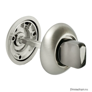 Завертка сантехническая MH-WC SN/BN, цвет - бел. никель/черн. никель (MORELLI)