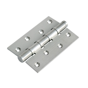 Петля латунная универсальная MBU 100X70X3-SC, цвет - матовый хром