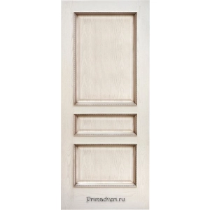 Дверь Дворецкий Альба ДГ Ясень карамель с патиной