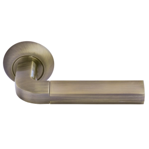 Дверная ручка MH-11 MAB/AB МОЗАИКА Цвет - Матовая античная бронза/античная бронза