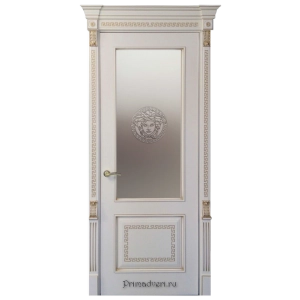 Дверь Модель №003 ПО Белый, RAL 9010, RAL 7035