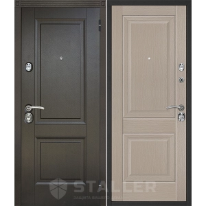 Входная дверь Сталлер Нова (Дуб черный/Стоун)