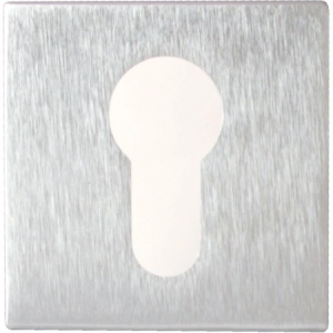 Ключевина на квадратной розетке fixa матовый хром
