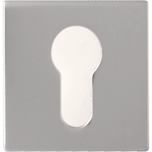 Ключевина на квадратной розетке fixa полированный хром