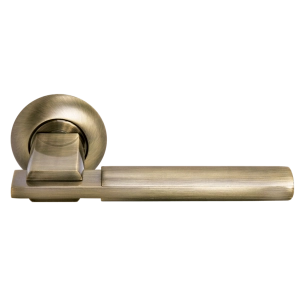 Дверная ручка MORELLI MH-13 MAB/AB УПОЕНИЕ Матовая античная бронза/античная бронза