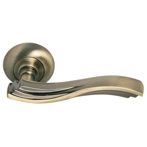 Дверная ручка MORELLI MH-14 MAB/AB МИРАЖ Матовая античная бронза/античная бронза
