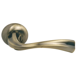 Дверная ручка MORELLI MH-15 MAB/AB СОН Матовая античная бронза/античная бронза