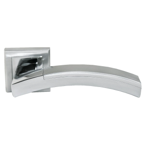 Дверная ручка MORELLI MH-17 SC/CP-S LLOYDS Матовый хром/полированный хром