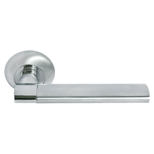 Дверная ручка MORELLI MH-21 SC/CP AGBAR Матовый хром/полированный хром