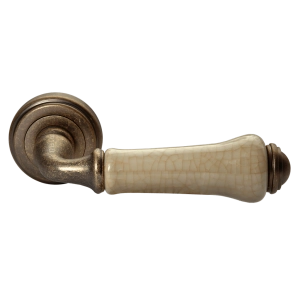 Дверная ручка MORELLI MH-41-CLASSIC OMB/CH старая античная бронза/шампань
