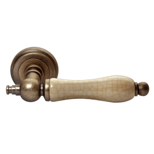 Дверная ручка MORELLI MH-42-CLASSIC OMB/CH старая античная бронза/шампань