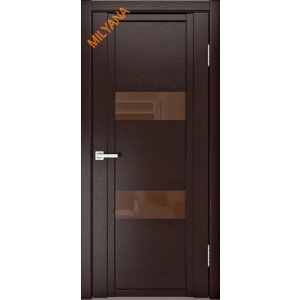 Дверь Milyana Qdo N Темный орех
