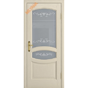 Дверь Milyana Grace Sofia Крем стекло Ровена