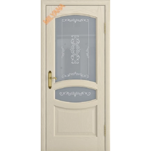 Дверь Milyana Grace Sofia Крем стекло Эрнеста