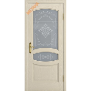 Дверь Milyana Grace Sofia Крем стекло Валенсия