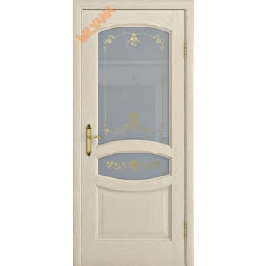 Дверь Milyana Grace Sofia Крем стекло Ребекка