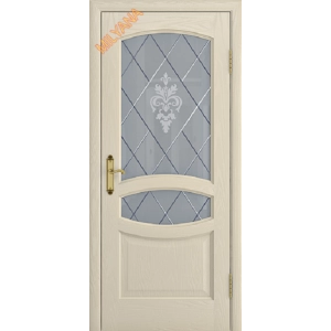 Дверь Milyana Grace Sofia Крем стекло София