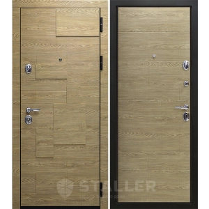 Входная дверь Сталлер Бруно (Карпатская ель/Карпатская ель)