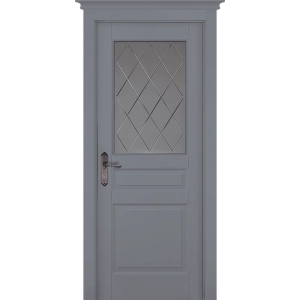 Дверь Ока Piemonte ПО (эмаль грей)