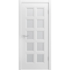 Дверь Шейл Дорс Belini 777 ПО 1-2 белая эмаль