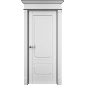 Дверь Атлас Риан-2 ПГ белая эмаль