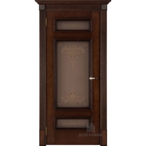 Дверь Вист Рим Кристалл 3 (Красный коньяк)